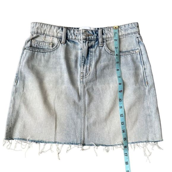 Current/Elliott The 5 Pocket Mini Skirt Size 27 - Picture 2 of 9